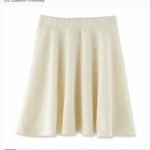 Disney white Minnie Mouse skirt by Lauren Conrad